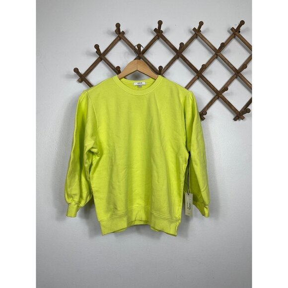 AGOLDE Thora Sweatshirt In Tarte Size M - Picture 2 of 8